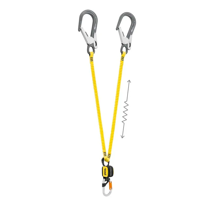 Petzl Absorbica-Y Flex MGO EUR falddæmperline på 150 cm