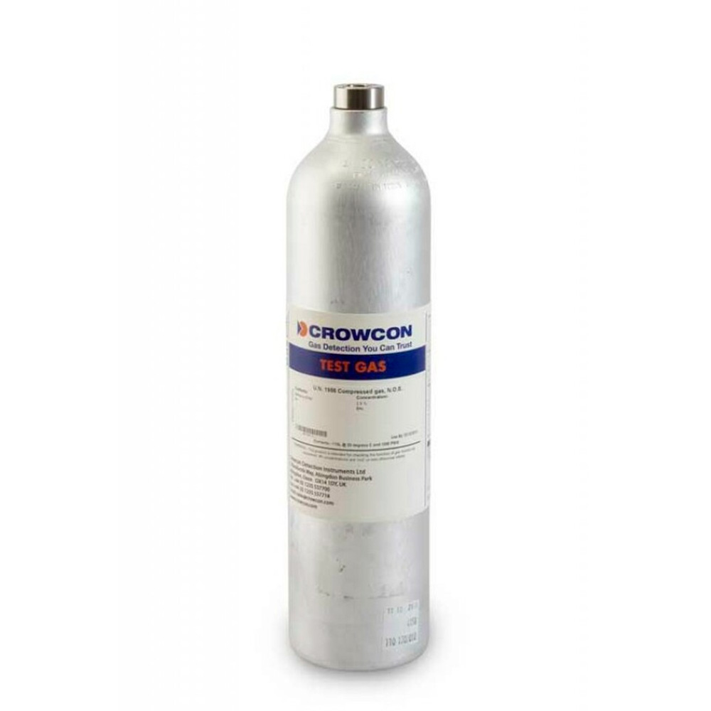 Crowcon kalibreringsgas Test gas 112L H2S 15ppm hydrogen sulphide