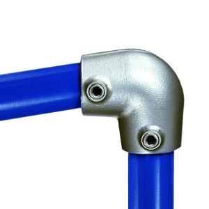 Justerbar bøjning (0°-11°) - fitting 87, 42,4 mm (87-7), Kee Clamp galvaniseret rørfitting