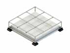 Kee Dome Mini Kwik Kit ovenlys sikring med gitter og rækværk, 1,8 x 1,8 meter