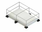 Kee Dome Kwik Kit ovenlys sikring med rækværk, 2,0 x 3,2 meter