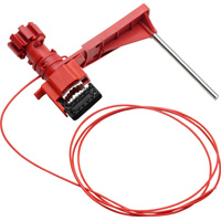 Stor Universal Valve Lockout m / Nylon Cable & Blokering Arm