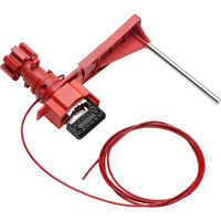 Stor Universal Valve Lockout m / kappe & Blokering Arm