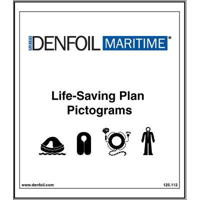 Life saving appliance symbols 10mm - Self Adhesive Vinyl - 10 x 10 mm