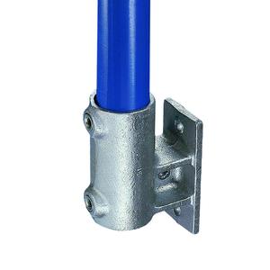 Lodret rækværksflange - fitting 64, 42,4 mm (64-7), Kee Clamp galvaniseret rørfitting