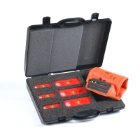 Low Voltage NV Sikring Rails Set Størrelser NH00 & NH1 - NH3 med handske