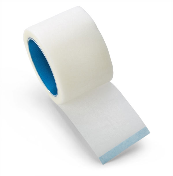 Microporus fast tape 1,25 cm bred x 10 m lang - 1 stk æske med 24 ruller