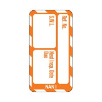 Nanotag Insert - Hvid på Orange - Safe Working Load (30-833337)