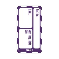 Nanotag Insert - Hvid på Lilla - Safe Working Load (30-833336)