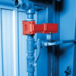 Ikke-ledende Ball Valve Lockout