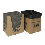 Puder, 41 cm x 51 cm, Tungt, perforeret & bundet, Dispense & bortskaffes System