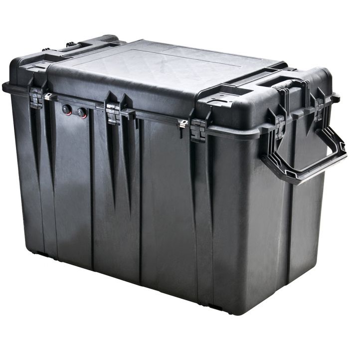 PELI&trade; Professionel vandtæt og støvtæt case i ekstrem slagfast plast. PELI&trade; 0500 Case, med plukskum