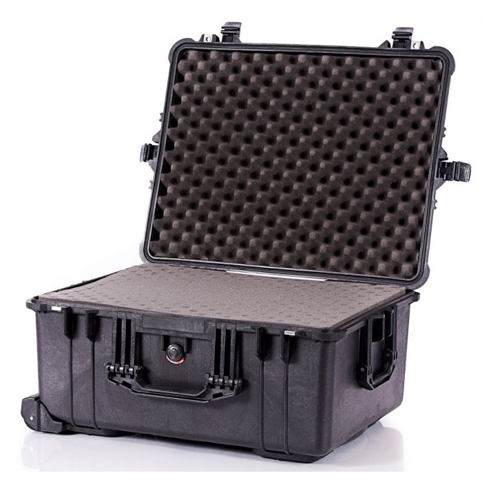 PELI 1610 case med skum - ekstremt robust vandtæt case til beskyttesle af udstyr