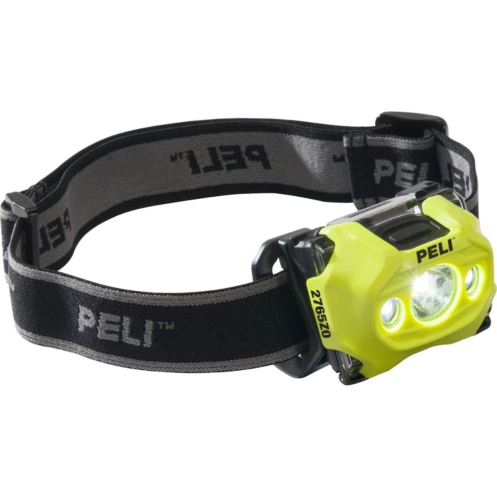 Peli 2765Z0 Pandelampe, Gul, atex zone 1
