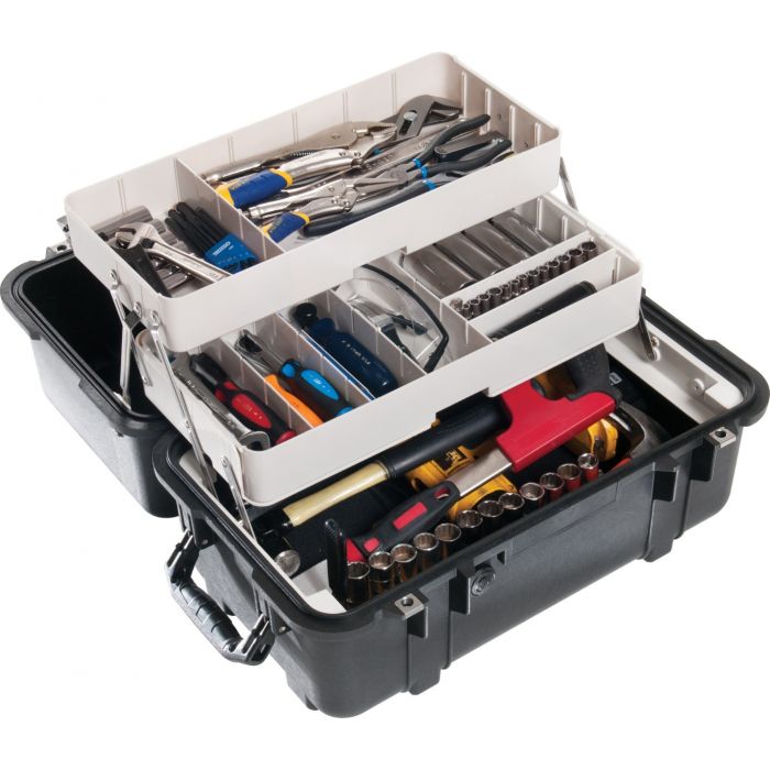 PELI&trade; PELI 1460 TOOL CASE, med bakkesystem
