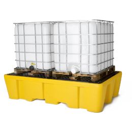 Prestige dobbel IBC Spild Palle - med rist - Lagring og opbevaring af farligt medie