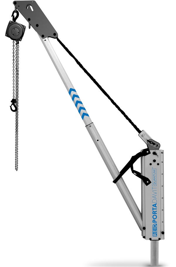 REID Lifting Porta-Davit Quantum 1500mm Radius WLL:500kg