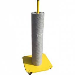 Rulleholder til rulle absorbenter
