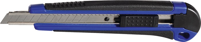 Sikkerhedskniv, hobbykniv, med indtrækkelig klinge bredde 9 mm Længde 140 mm Plastic PROMAT
