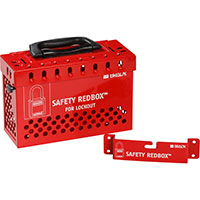 Sikkerhed Redbox Group Lockout Box - Rød