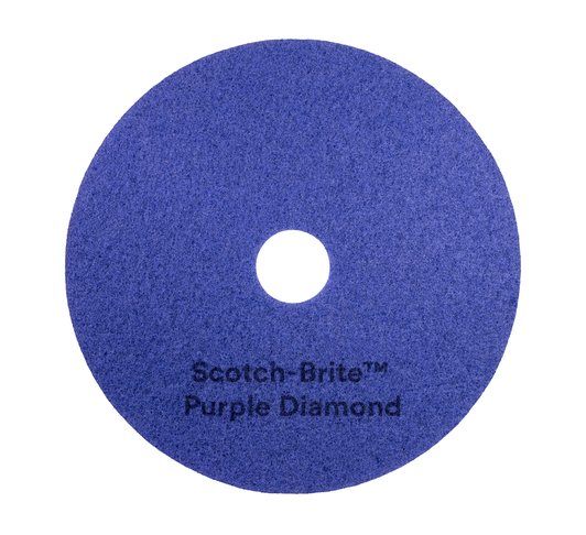 Scotch-Brite Diamant gulvrondeller, Lilla, 13" - 330 mm