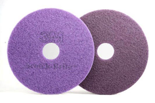 Scotch-Brite Diamant gulvrondeller, Lilla, 15" - 380 mm