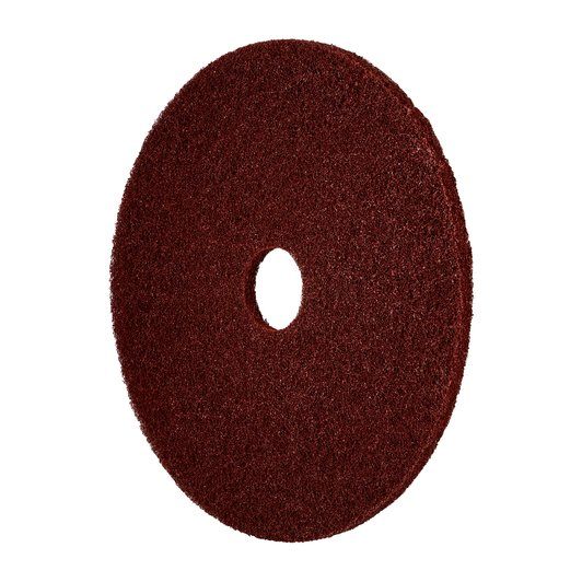 Scotch-Brite Dobbeltsidede High Shine gulvrondeller, brun, 16" - 406 mm