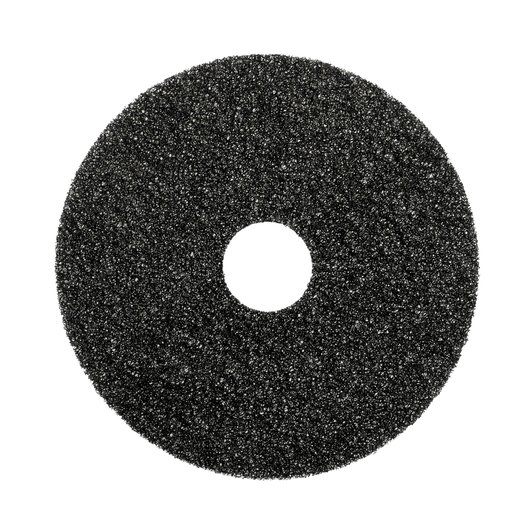 Scotch-Brite Hi-pro gulvrondeller, Sort, 16" - 406 mm