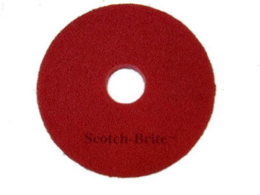 Scotch-Brite Premium gulvrondeller, Rød, 14" - 355 mm