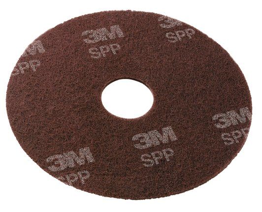 Scotch-Brite SPP gulvrondeller, Brun, 14" - 355 mm