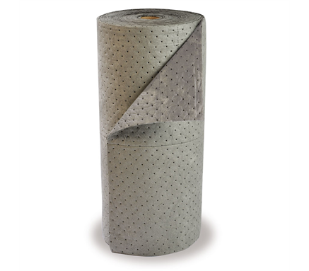 198 Liter 265 g/m2 smelteblæst Grå absorberende Rulle, black and white, enkelt Lamineret, 50cm x 40m 1 rulle.