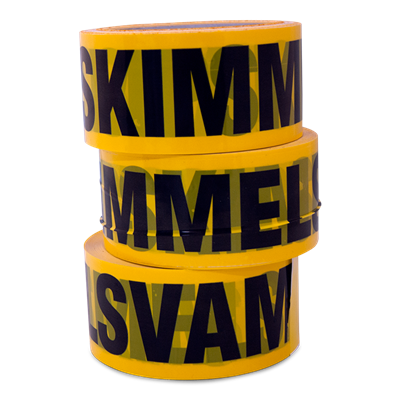 Skimmelsvamp tape til advarsel