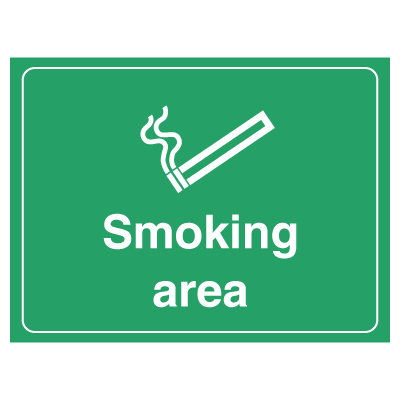 Smoking area