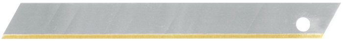 Snap-off reserveblad, 9.1 mm bredde, titanium 12 brudpunkter 10 stk / dispenser PROMAT