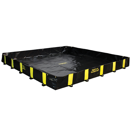 Spill Berm, QuickBerm Rigid Lock, EG-5, 3,3 m x 3,3 m x 30,5 cm