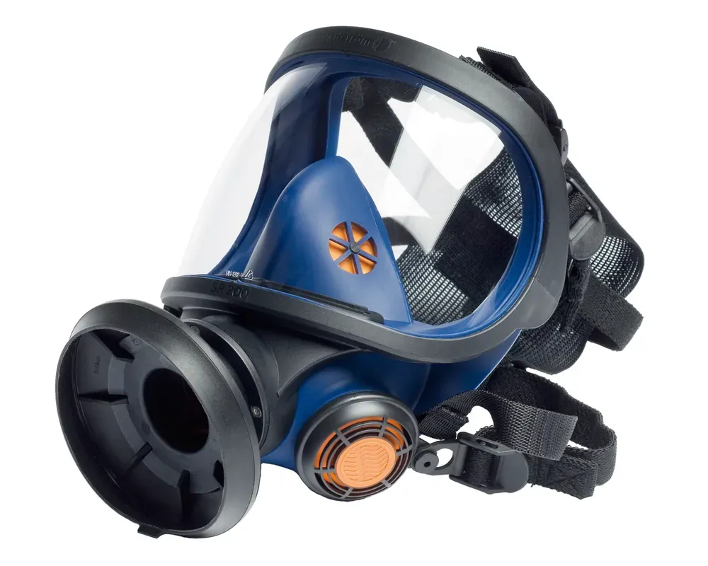 Sundstrøm SR-200 silikone helmaske med glas visir