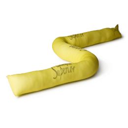 LubeTech Superior kemikalie absorbent sok i gul, opsuger 20 liter væske pr sok