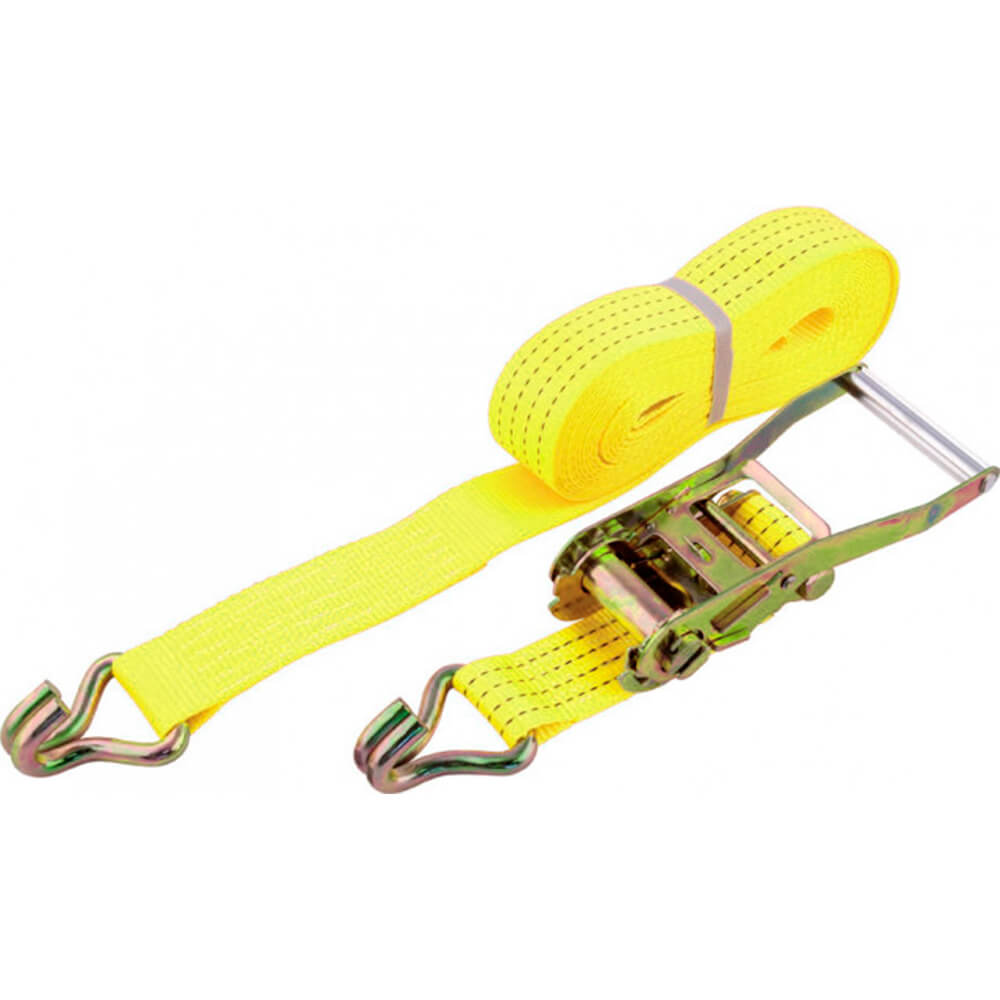 Surring med krog 75mm x 6 meter - LC 10 ton