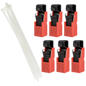 TagLock Circuit Breaker: Switch - 6 / pk