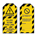 Tagout: Advarsel Tags