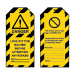 Tagout: Advarsel Tags
