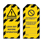Tagout: Advarsel Tags