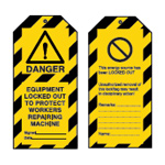 Tagout: Advarsel Tags
